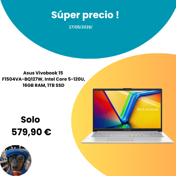 Súper Precio, Asus VivoBook 15